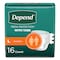 Depend Incontinence Protection with Tabs, Large, 35" to 49" Waist, 48PK 35458 - alternate 2